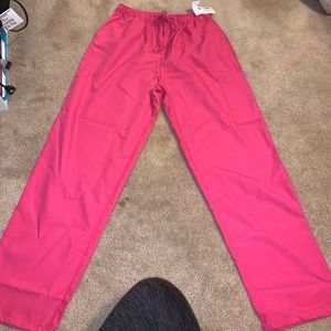 Hot Pink Scrub Pants